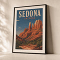 Sedona Red Rocks Poster