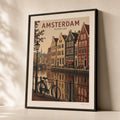 Amsterdam Canals Poster
