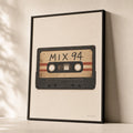 90s Grunge Cassette Poster