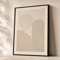 All Cream Tonal Three Gallery Poster