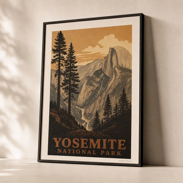Yosemite Valley WPA Poster