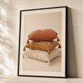 Bohemian Floor Pillow Poster