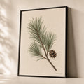 Pine Branch Winter Poster