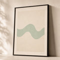 Mint Wave Soft Poster