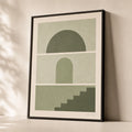 All Sage Tonal Three Gallery Poster