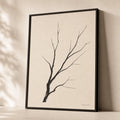Single Tree Branch Poster